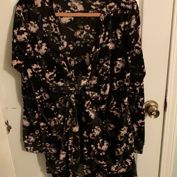 Cuddl Duds Velvet/velour jacket M - Picture 4 of 8